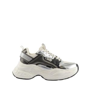 1636568-women-s-trainers-buffalo-yuno-cream-silver-pewter