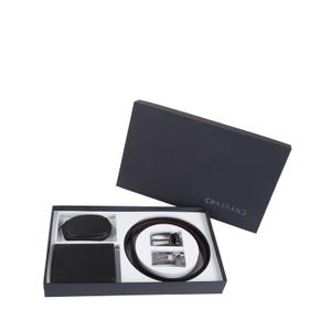 89141100-100-belt-box-with-brushed-steel-buckles-and-wallet-chabrand-black-white-brown-grey-one-size