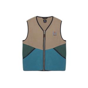 f25pl0901-bei42-fleece-gilet-faguo-teillay-beige-blue
