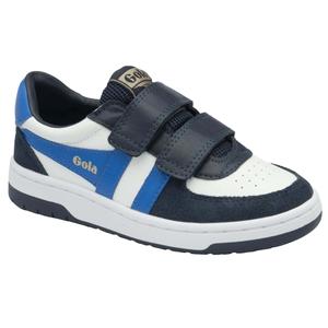 cka336we-children-s-trainers-gola-hawk-strap-white-navy-blue