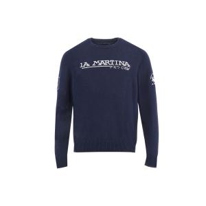 xms307-yw139-07017-knitted-round-neck-sweater-la-martina-navy