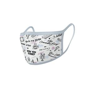 611ser005-licensed-face-mask-pyramid-friends-phrases-white-one-size