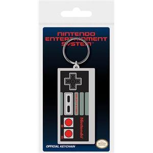 616nin011-keychain-pyramid-nintendo-nes-controller-dark-grey-one-size