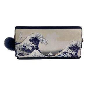 618nom002-pencil-case-red-robin-nomadict-gaming-vague-de-kanagawa-beige-blue-26-5x4-5x14-5-cm