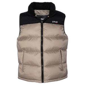 utahv-beige-sleeveless-puffer-jacket-schott-utahv-beige