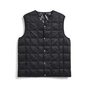 taion-001bwk-ct-black-sleeveless-puffer-vest-with-v-neck-taion-corduroy-black