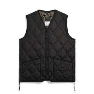 taion-001zml-1-black-sleeveless-military-v-neck-zip-jacket-taion-black