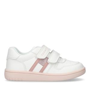 t1a9-33730-1439x134-baby-girl-trainers-tommy-hilfiger-flag-velcro-white-pink