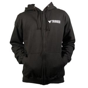 clzibl-sweatshirt-zipped-hoodie-trigger-club-black